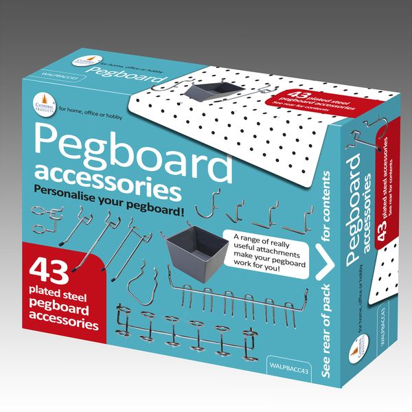 Pegboard Hooks, Pegboard Hook, Pegboard Containers, Pegboard Accessories