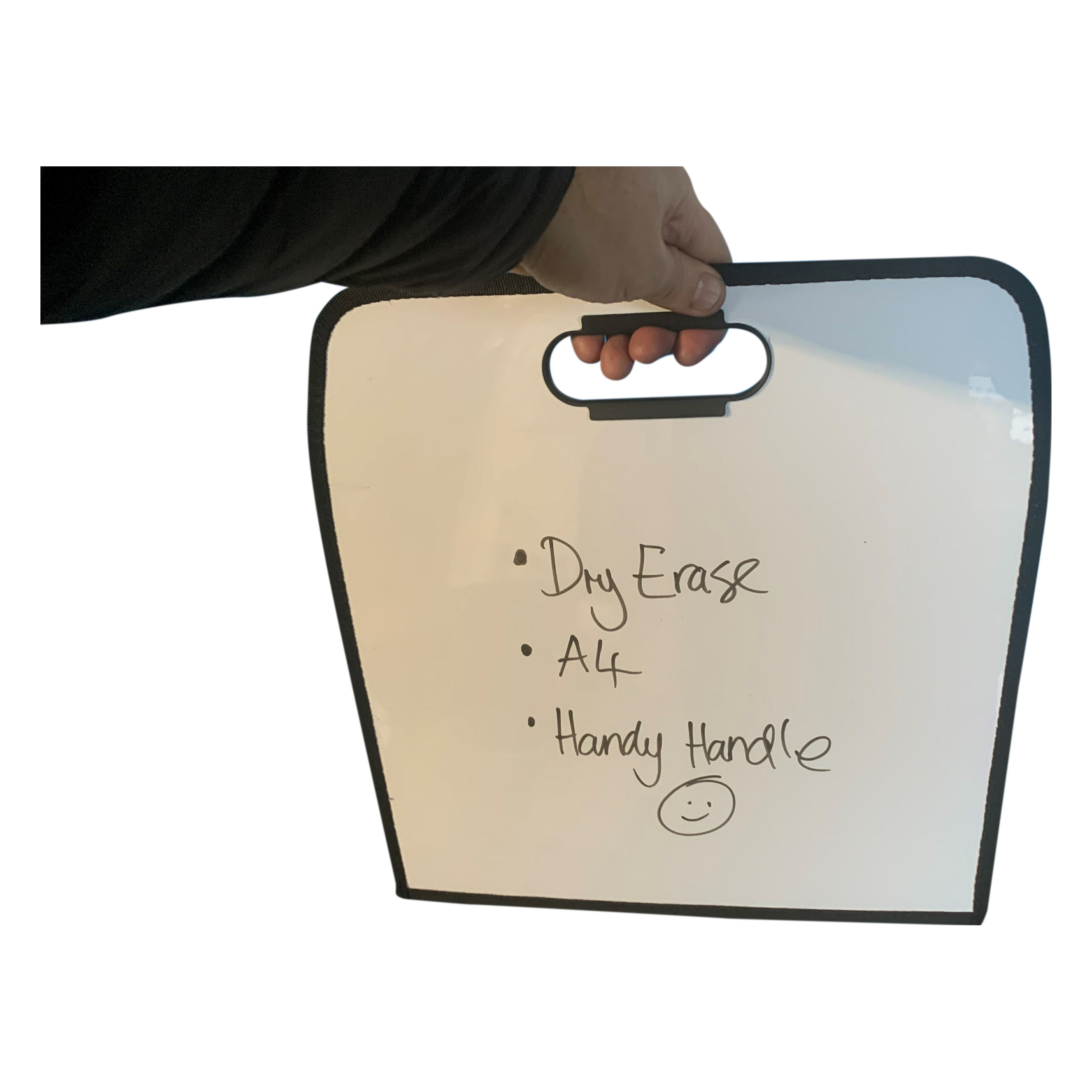 A4 Handheld Wipe Clean Lined Whiteboard Great for Writing Practice or Chores 